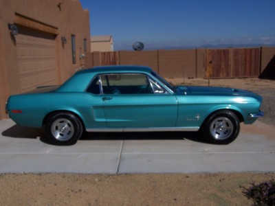 1968 Ford mustang in tahoe turquoise #9